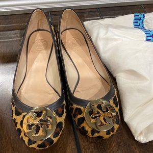 Tory Burch Leopard Flats
